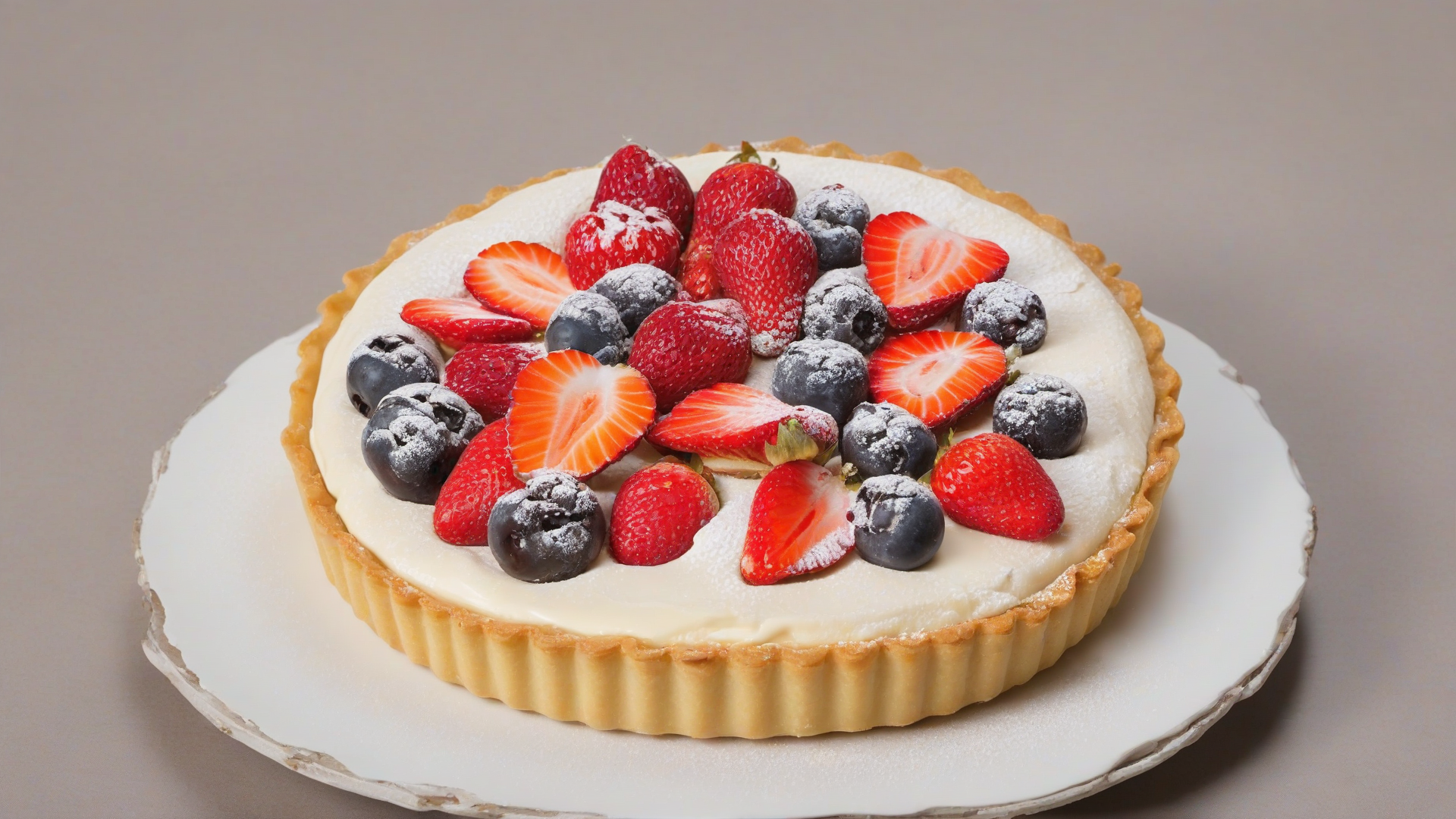crostata alla crema